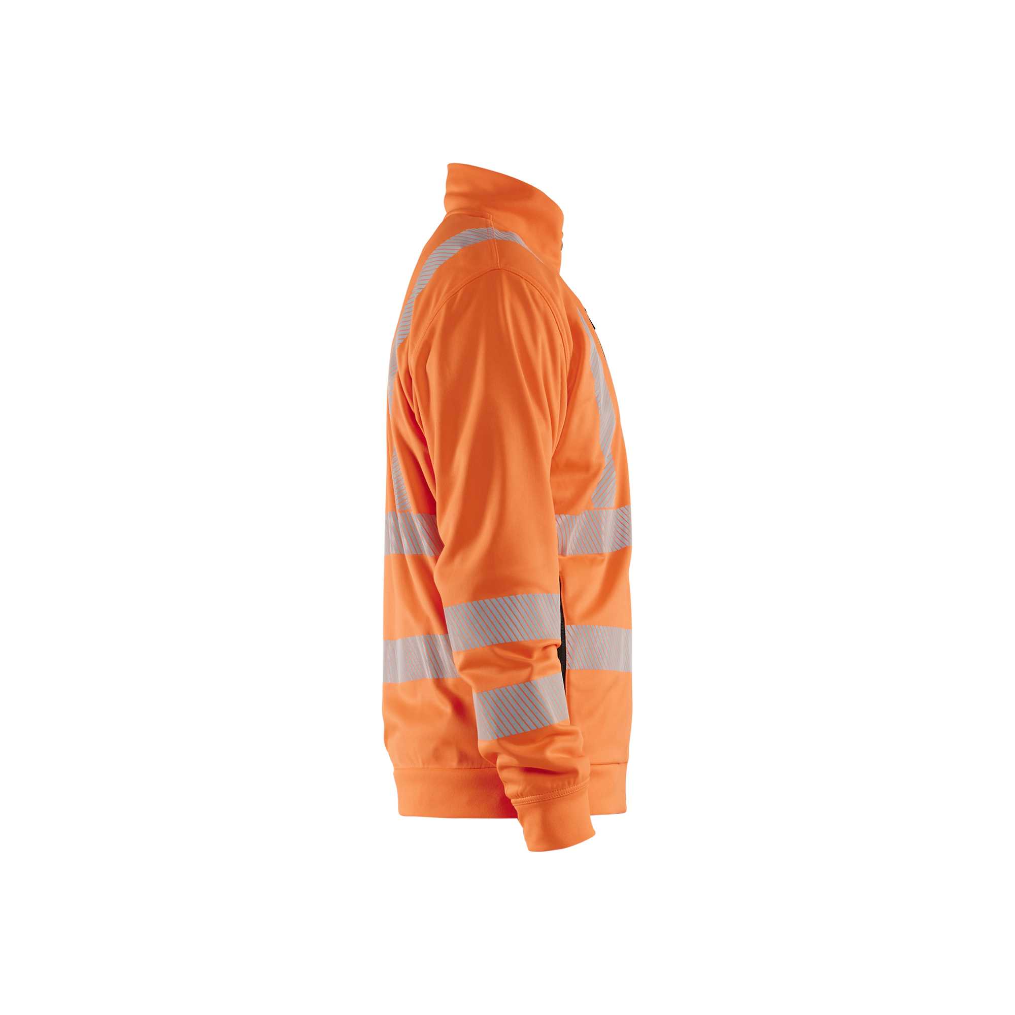 BLAKLADER 35632538 Hi Vis Reflective Full-zip Work Sweatshirt MEN - Breathable